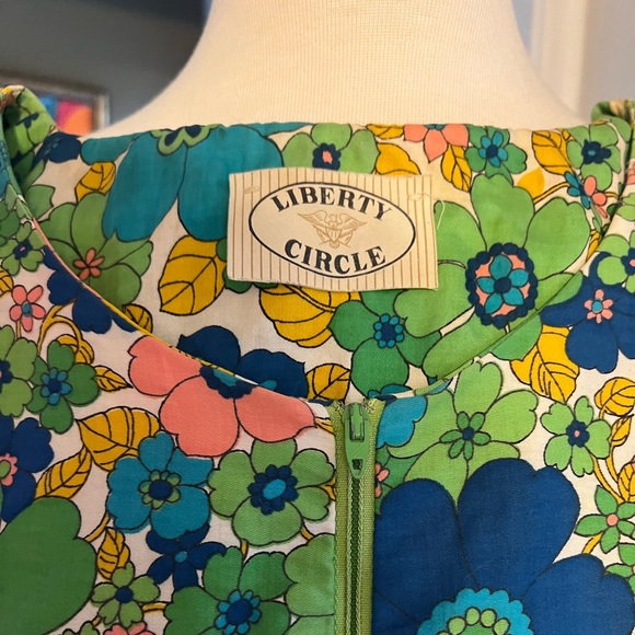 Authentic vintage 1960s skort dress / romper - Picture 3 of 4